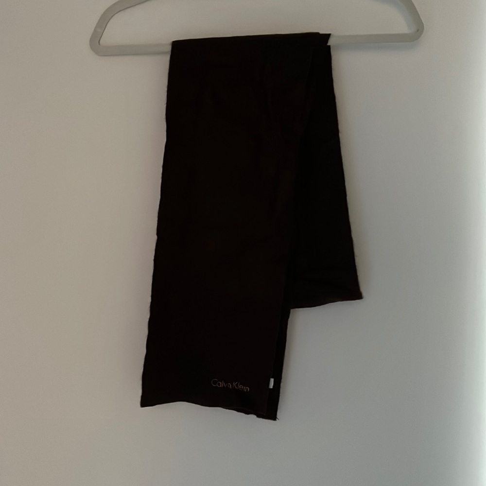 Brown scarf 100% cashmere